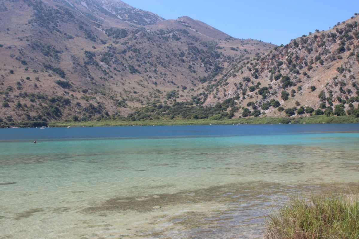 Exploring lake Kournas